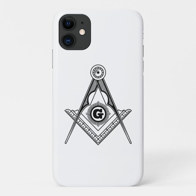 Freemasonry symbol Case-Mate iPhone case (Back)
