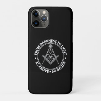 Freemasonry symbol iPhone 11 pro case