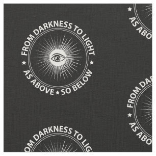 Freemasonry symbol fabric