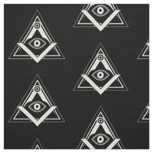 Freemasonry symbol fabric