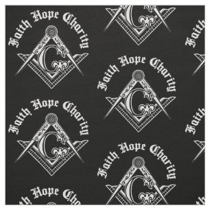 Freemasonry symbol fabric