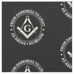Freemasonry symbol fabric