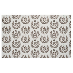 Freemasonry symbol fabric