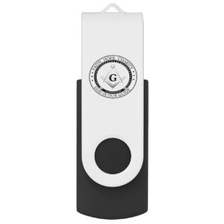 Freemasonry symbol flash drive