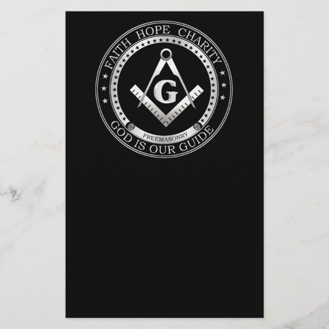 Freemasonry symbol flyer (Front)