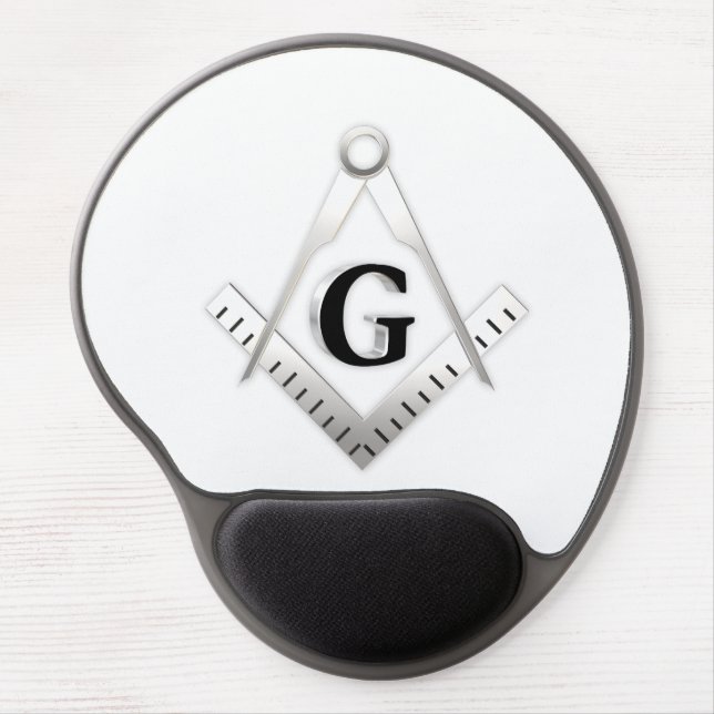 Freemasonry symbol gel mouse pad (Front)