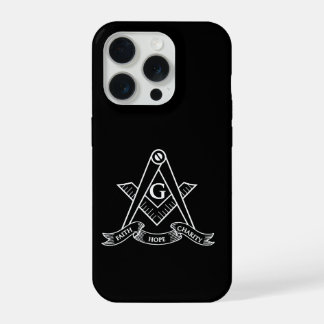 Freemasonry symbol iPhone 15 pro case