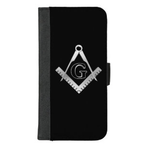 Freemasonry symbol iPhone 8/7 plus wallet case