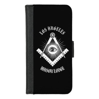 Freemasonry symbol iPhone 8/7 wallet case