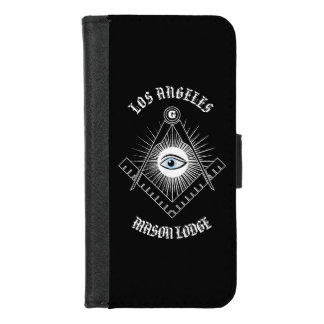 Freemasonry symbol iPhone 8/7 wallet case