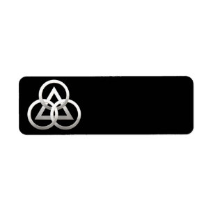 Freemasonry symbol label