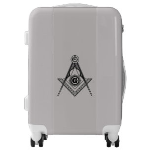 Freemasonry symbol luggage