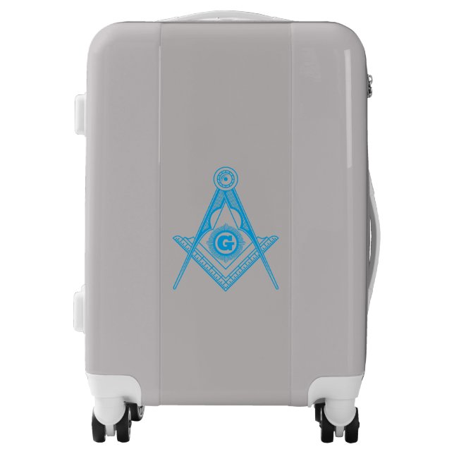 Freemasonry symbol luggage (Front)