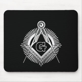 Freemasonry symbol mouse pad
