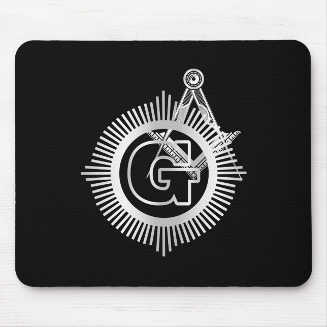 Freemasonry symbol mouse pad (Front)