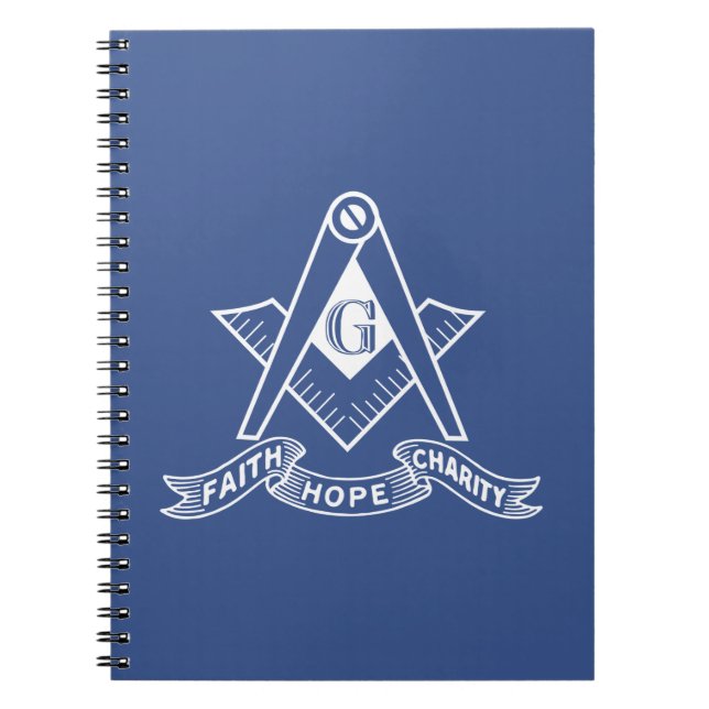 Freemasonry symbol notebook (Front)
