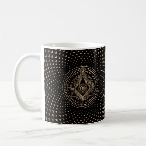 Freemasonry symbol Square and Compasses Coffee Mug