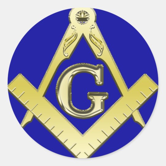 Freemasonry Symbol Sticker