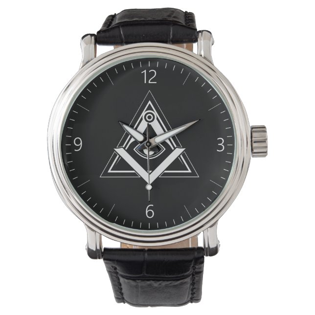 Freemasonry symbol watch (Front)