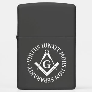 Freemasonry symbol zippo lighter