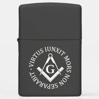 Freemasonry symbol zippo lighter
