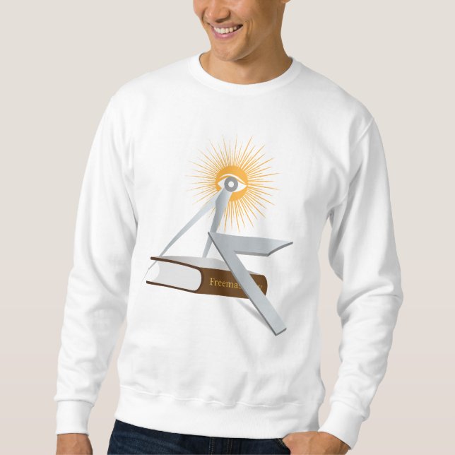 Freemasonry symbols sweatshirt (Front)