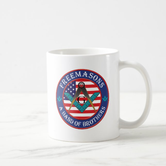 Freemasons - Band of Brothers Coffee Mug (Right)