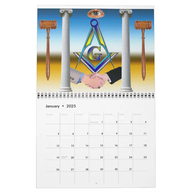 Freemasons Calendar | Zazzle