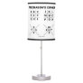 Freemason's Cipher Cryptography Deciphering Code Table Lamp