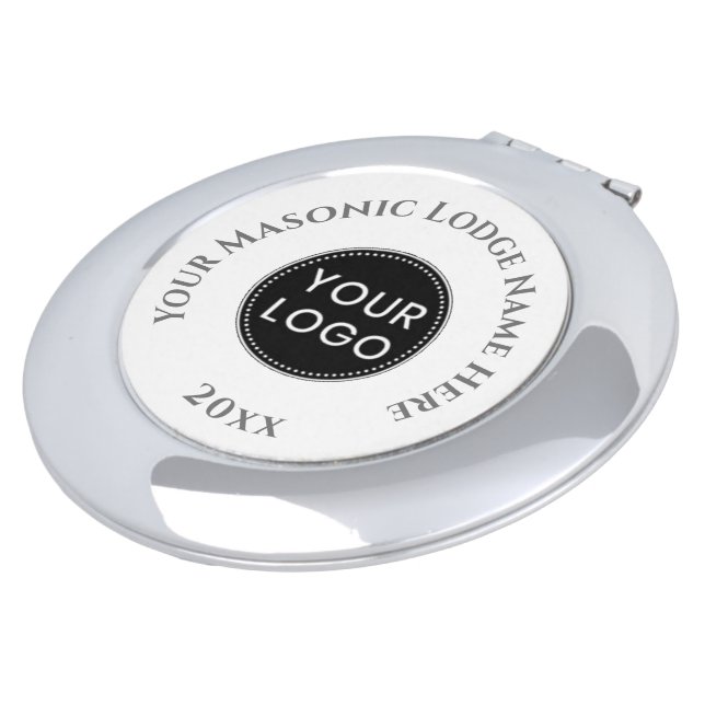 Freemasons Masonic Ladies Night Gift Compact Mirro Compact Mirror (Turned)