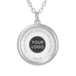 Freemasons Masonic Ladies Night Gift Silver Plated Silver Plated Necklace