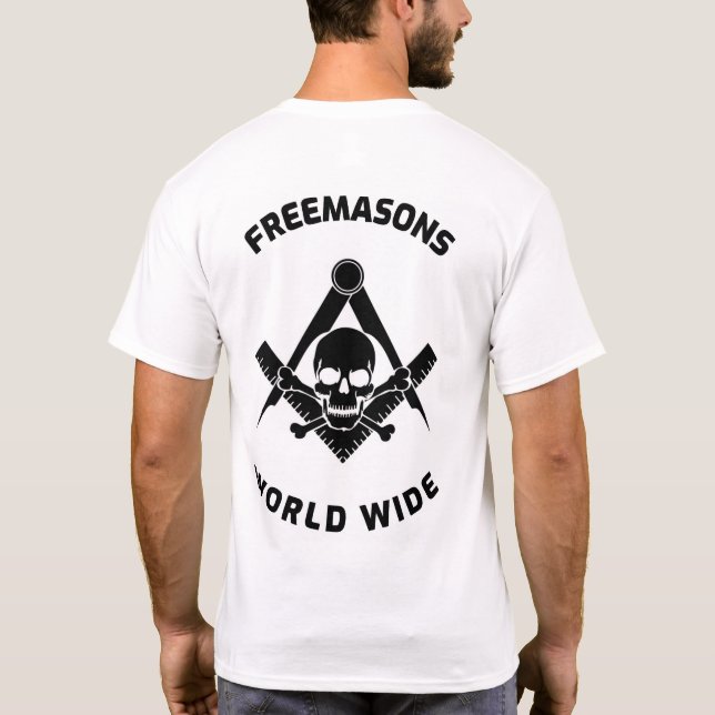 freemasons world wide T-Shirt (Back)