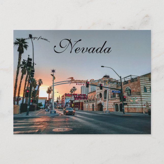 Freemont Express Nevada Postcard (Front)