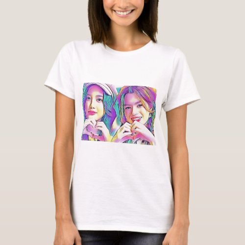 Freenbecky graphic art printed tshirt