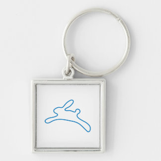 Freenet Bunny Logo Keychain