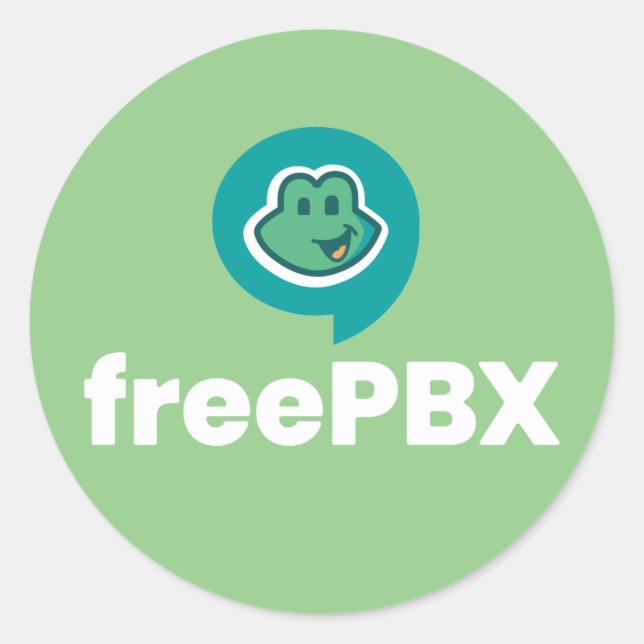 FreePBX Logo Color Stickers (Front)