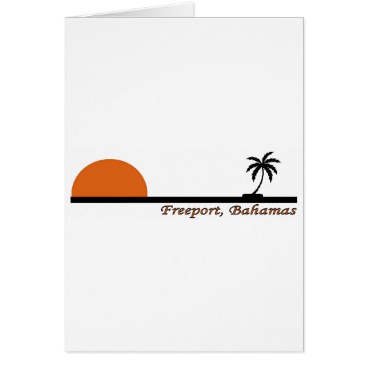 Freeport, Bahamas Cards (Front)