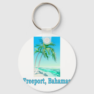 Freeport, Bahamas Keychain