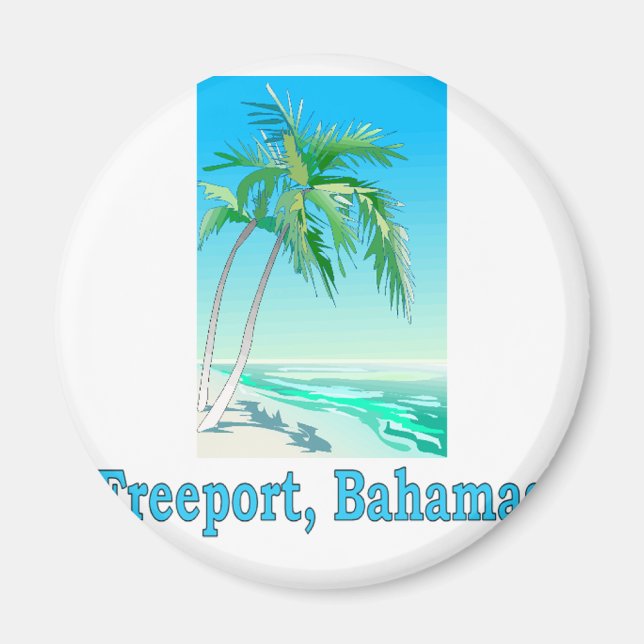 Freeport, Bahamas Magnet (Front)