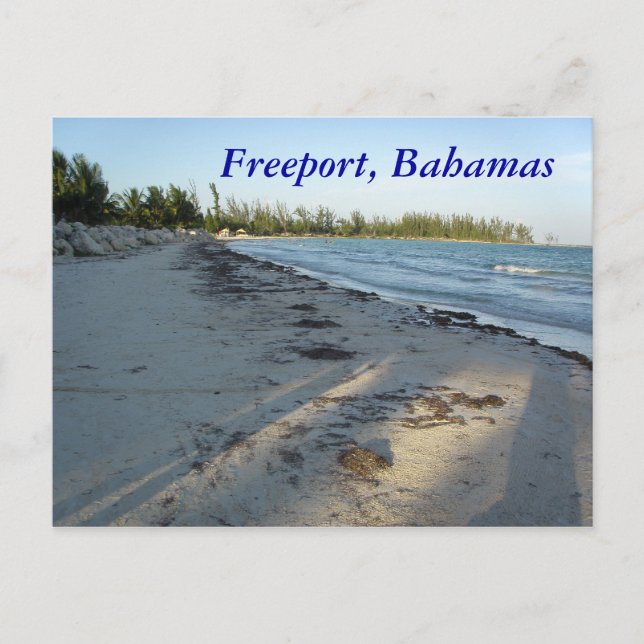Freeport, Bahamas Postcard (Front)