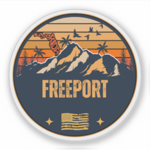 Freeport, Florida Sticker