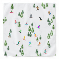 Freeride Snowboarder Snowboarding Illustration