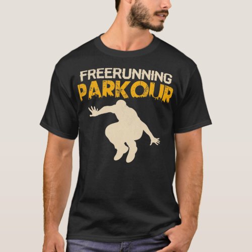 Freerunning Parkour Traceur Free Running classique T_Shirt