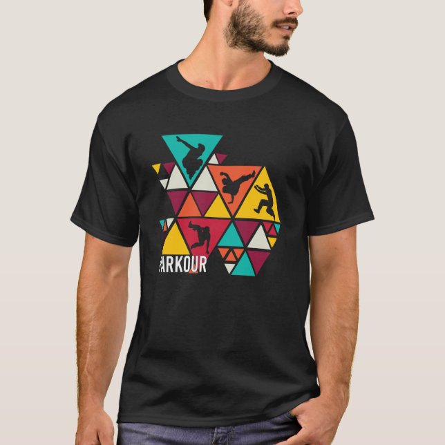 Freerunning Street Workout Freestyle Acrobatic Par T-Shirt (Front)