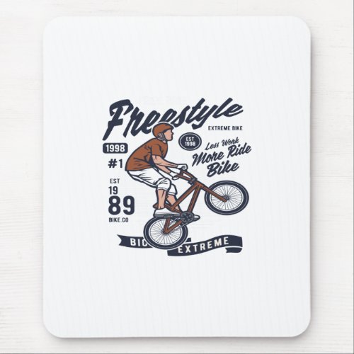 Freestyle Bike Mouse Pad