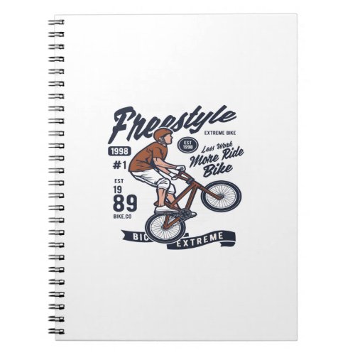 Freestyle Bike Notebook