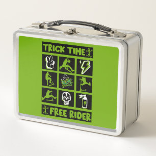 freestyle scooter metal lunch box