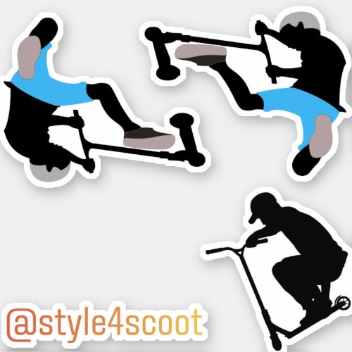Freestyle scooter sticker pack 1