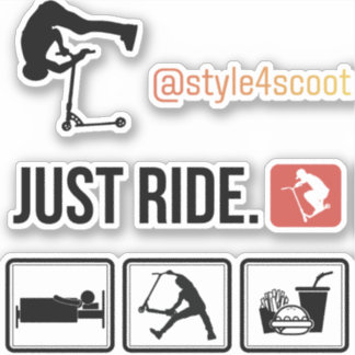 Freestyle scooter sticker pack 2
