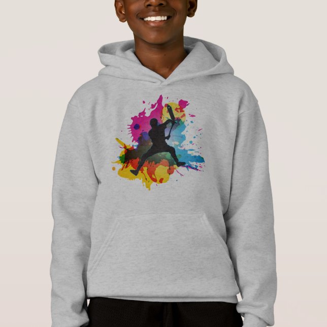 Freestyle scooter stunts abstract inward hoodie (Front)